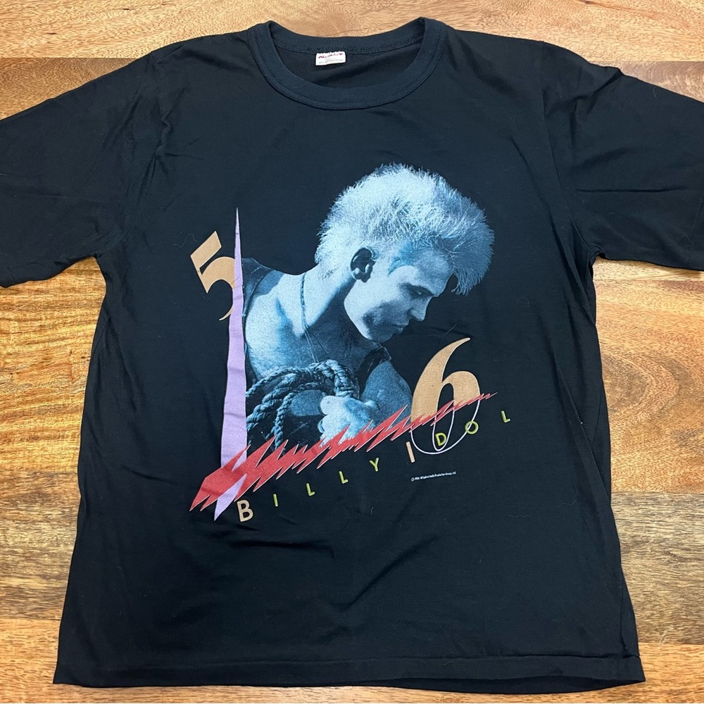 Billy Idol Graphic Black T-Shirt